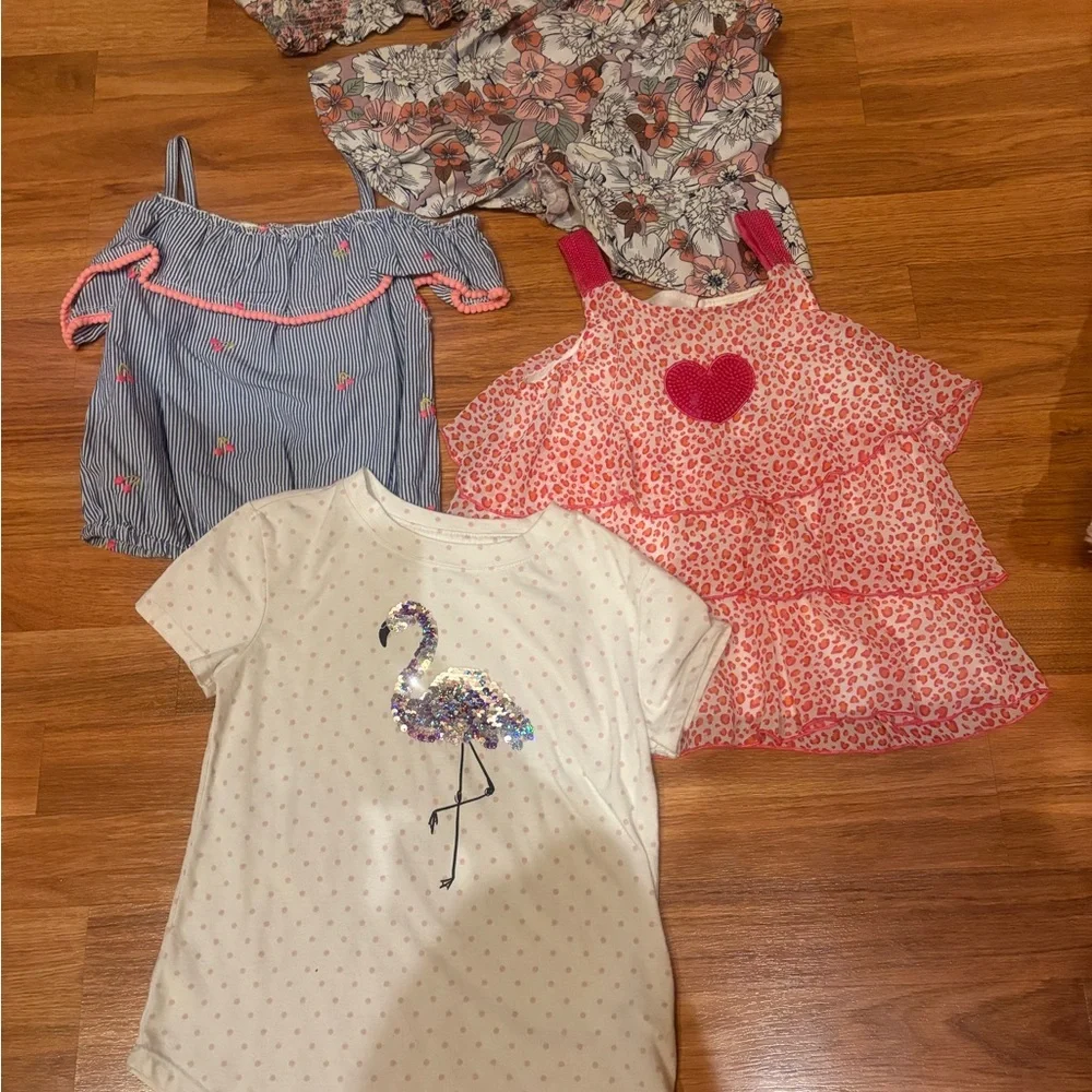 Girls' Assorted Tops Set - Picture 1 of 7